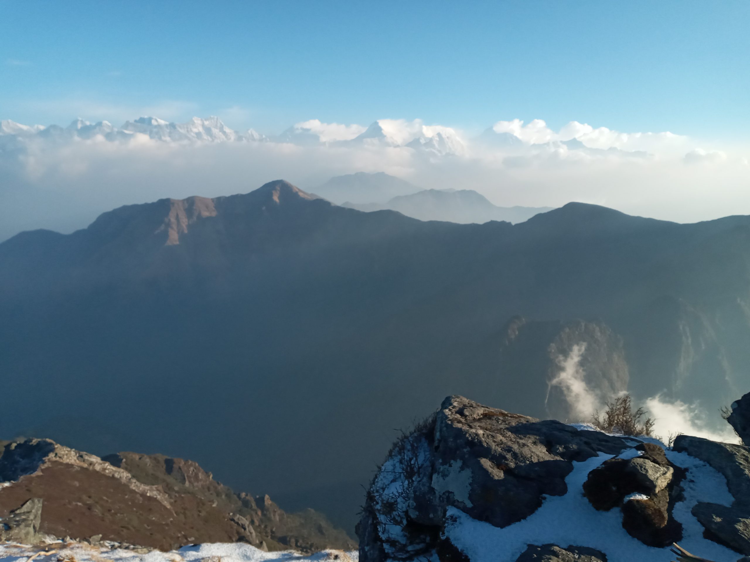 Long trek in Nepal